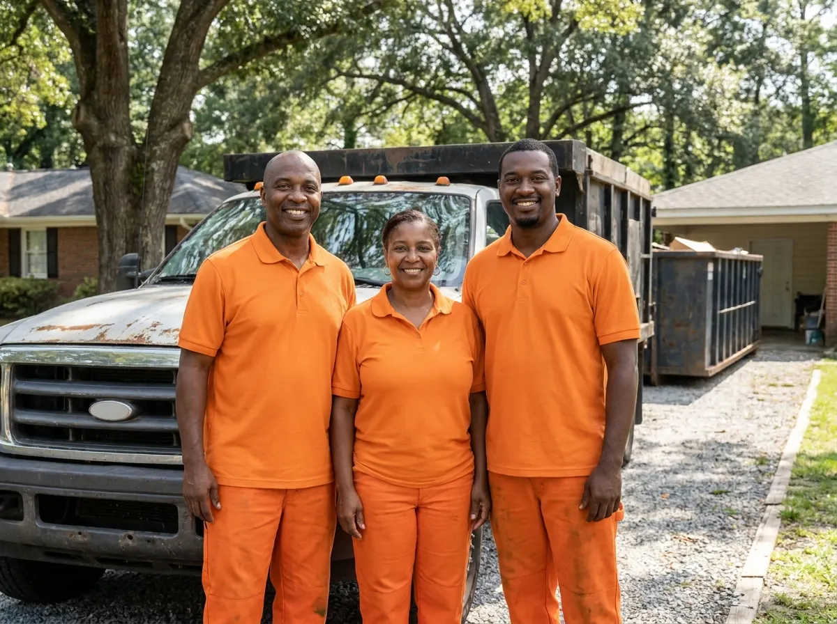 The Straight-Rate Dumpsters team — dumpster rental in Columbia, SC